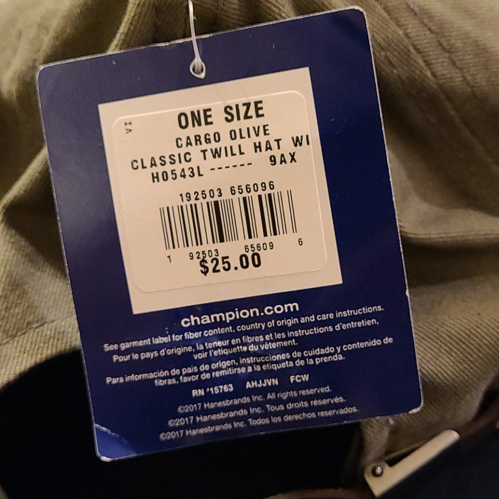 New Champion ๐ Classic twill logo hat - Picture 7 of 10